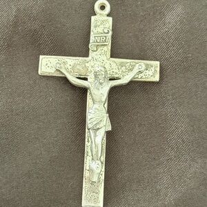 925 Silver Crucifix Pendant